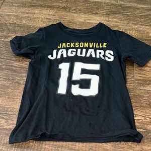 NFL Jacksonville Jaguars Kids Black and Yellow Tee